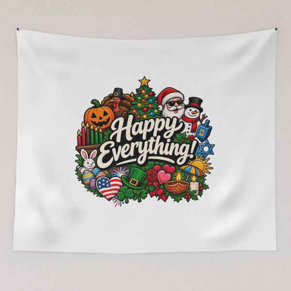 Item preview, Happy Everything! designed and sold by Fantasy Football Company.
