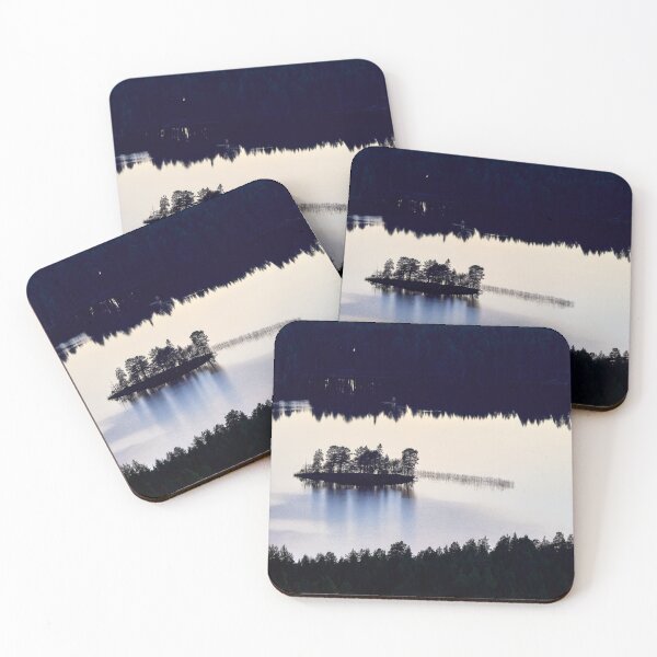 Item preview, Island in blue. Kuusamo sunset designed and sold by Jouko Lehto Photography.