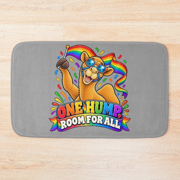 Artikelvorschau, EIN Höcker, PLATZ FÜR ALLE – Pride Parade Leader Pride Camel – Lustiges Tier-T-Shirt als Geschenk für Tierliebhaber entworfen und verkauft von Camel & Quirk.