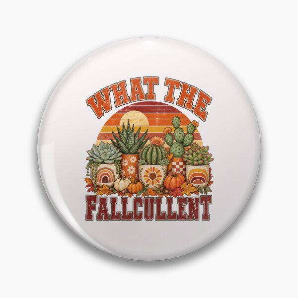Item preview, What the Fallcullent Retro Fall Succulent Cactus designed and sold by Yellowriversss.