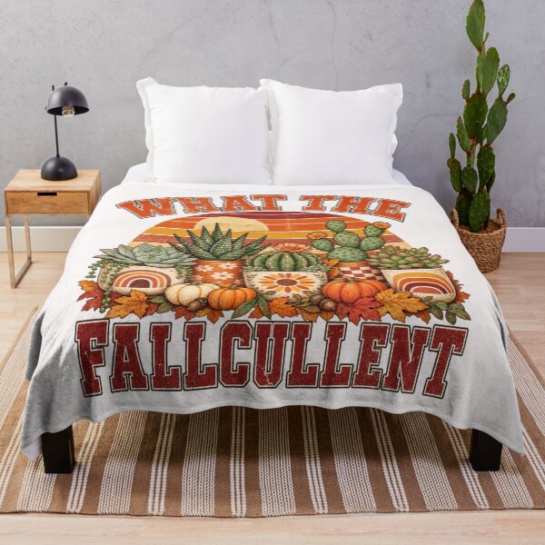 Item preview, What the Fallcullent Retro Fall Succulent Cactus designed and sold by Yellowriversss.