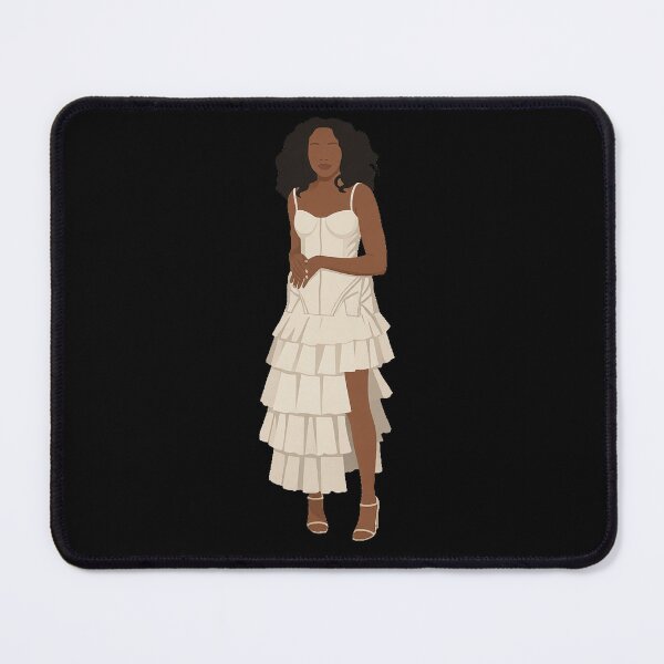 Item preview, Ayo Edebiri Lineless Illustration designed and sold by dsxclothing.