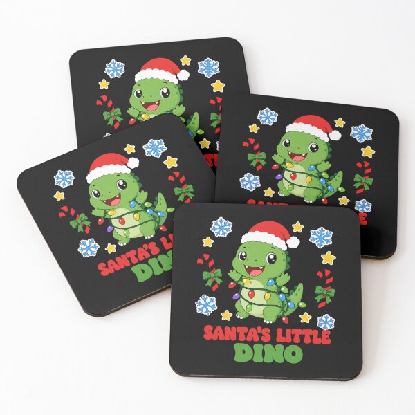 Item preview, Santas Little Dino Dinosaur Christmas designed and sold by Design Vibras.