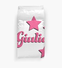 Giulia's first name Duvet Cover