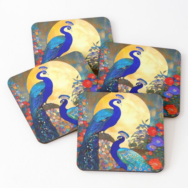 Item preview, Peacocks in the Garden designed and sold by TheDarkWardrobe.