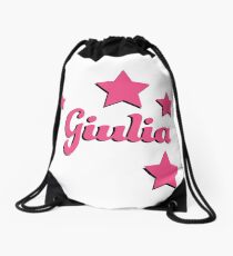 Giulia's first name Drawstring Bag