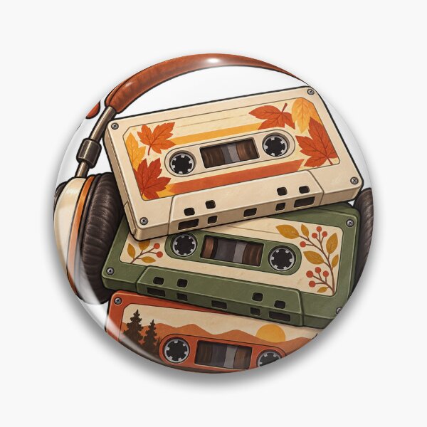 Artikelvorschau, Herbst-Mixtape – Retro-Kassetten entworfen und verkauft von SAS-Designer.