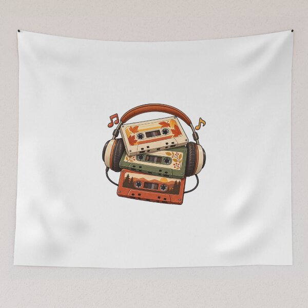 Item preview, Autumn Mixtape – Retro Cassettes designed and sold by SAS-Designer.