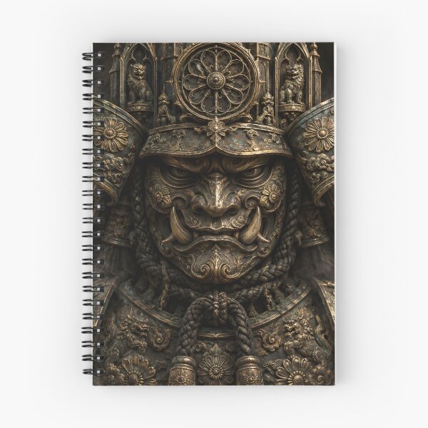 Item preview, Cathedral Crown Oni Samurai in Bronze Armor designed and sold by MouradStudio.