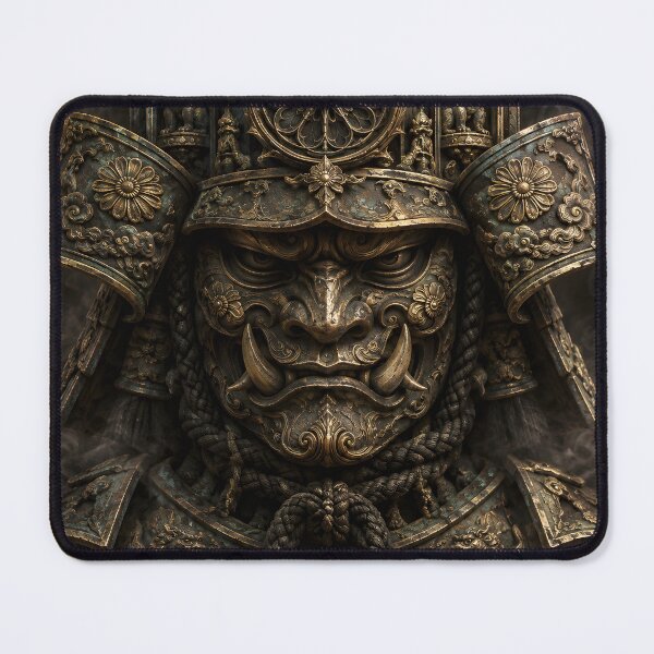 Item preview, Cathedral Crown Oni Samurai in Bronze Armor designed and sold by MouradStudio.