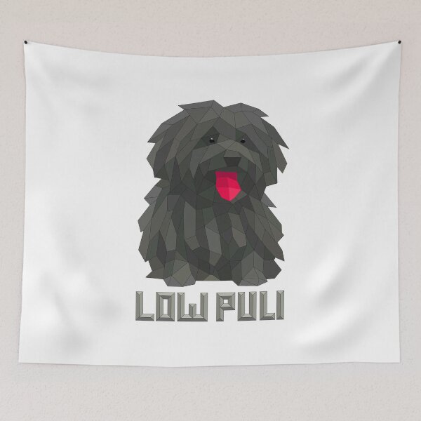 Item preview, Low Puli (low-poly puli puppy) designed and sold by tentihandmade.