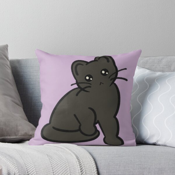 Item preview, Sitting Black Cat designed and sold by ClarissaDoodles.