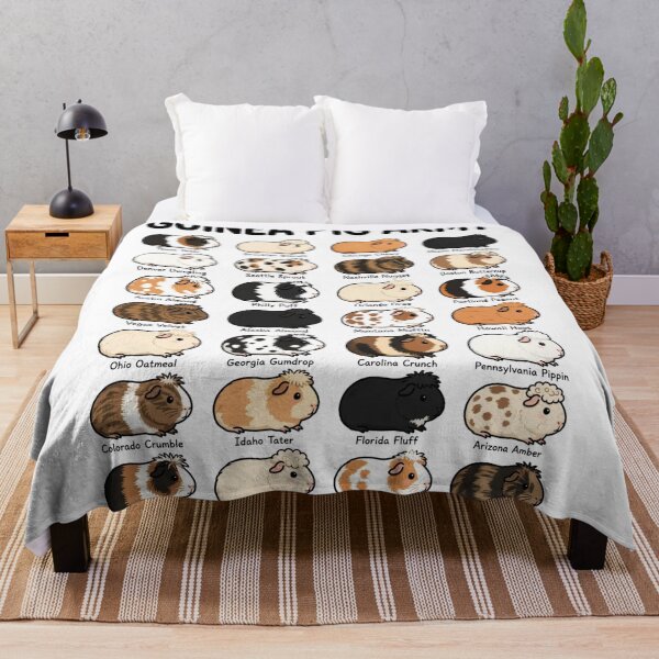 Item preview, Guinea Pig Army Funny Cute Cavy Breeds Chart Simple Design designed and sold by Yellowriversss.
