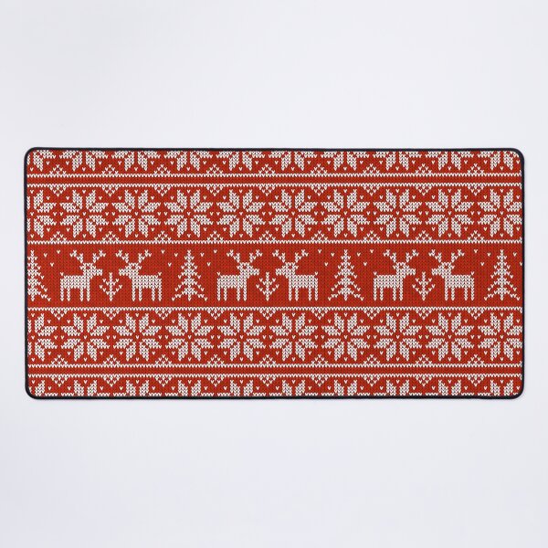 Item preview, Red sweater with deers designed and sold by Art of Sun.