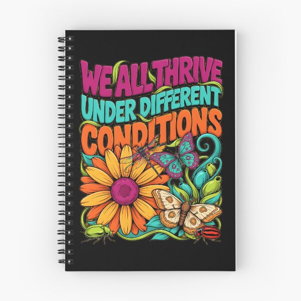 Item preview, We All Thrive Under Different Conditions Neurodiversity Awareness designed and sold by Redgiant87x.
