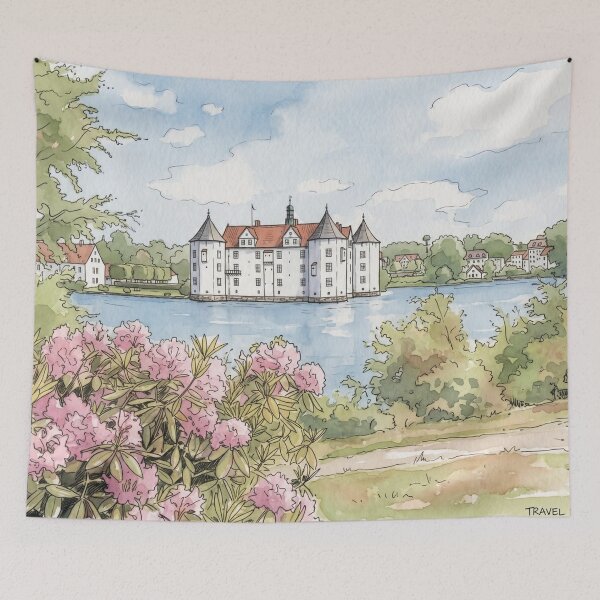 Item preview, Glücksburg Castle designed and sold by sid1802.