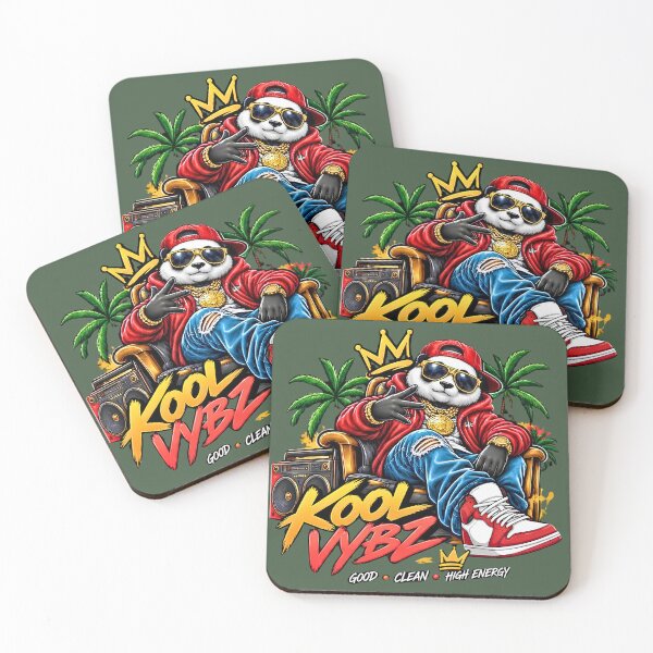 Item preview, Kool Vybz Cool Panda King Streetwear Urban Graffiti Art designed and sold by digitalbob60.