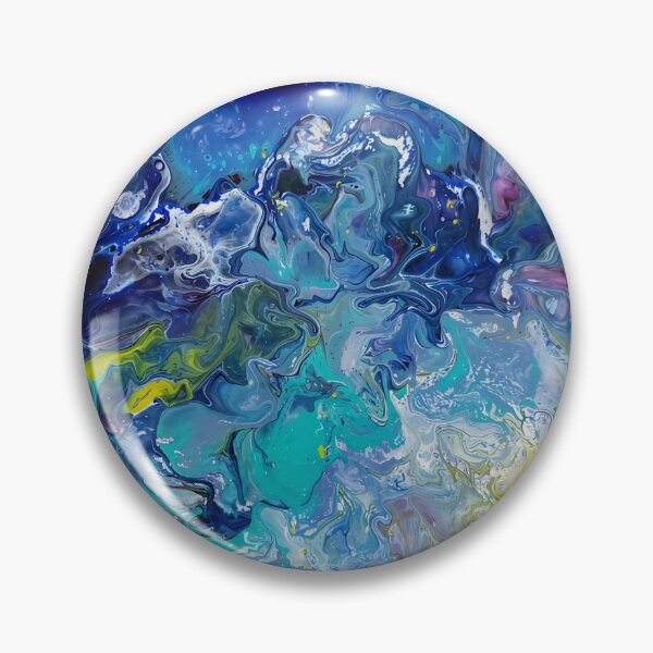 Item preview, Icy Impulse - Fluid Abstract Art F. Barakatt designed and sold by F. Barakatt Studio.