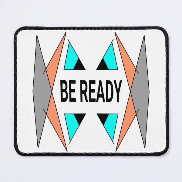 Item preview, Be Ready Geometric Motivational Quote Streetwear Graphic designed and sold by Dzulo.