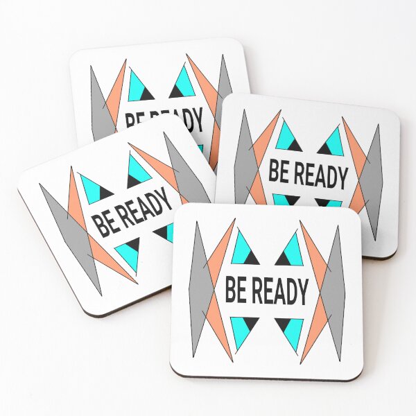 Item preview, Be Ready Geometric Motivational Quote Streetwear Graphic designed and sold by Dzulo.