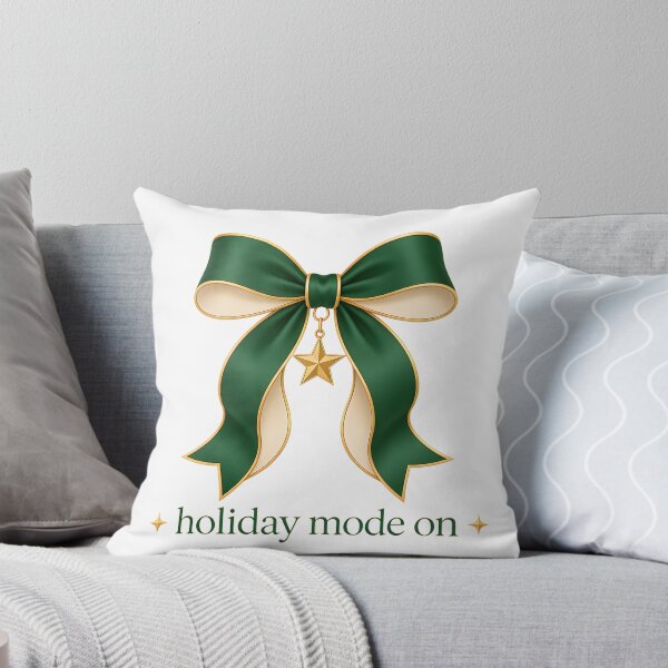 Item preview, Holiday Mode On Minimalist Bow Christmas Aesthetic designed and sold by DoceVaga.