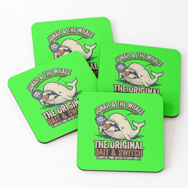Item preview, Jonah and the Whale The Original Bait and Switch Funny Biblical designed and sold by FrozenFits.