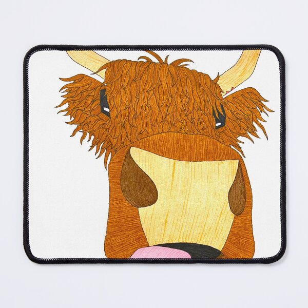 Item preview, Highland Cow Sticking Tongue Out designed and sold by Bountiful Creatures.