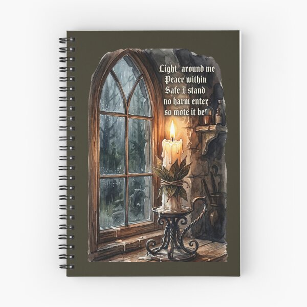 Item preview, Protection Spell with candle and bay leaf designed and sold by TB-73.