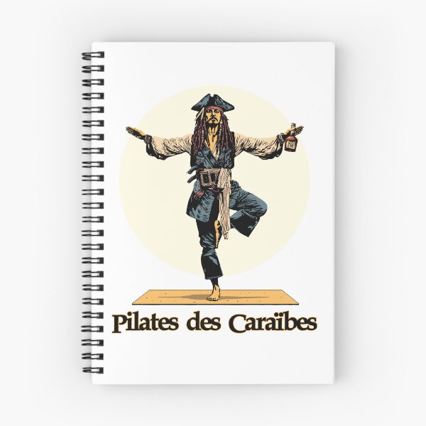 Item preview, CARIBBEAN PILATES! - Pirate yoga and rum designed and sold by francoisville.