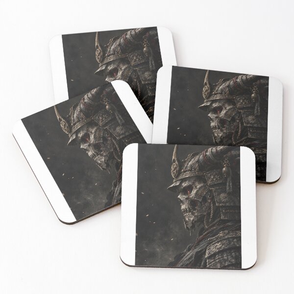 Item preview, Horned Skull Samurai in Black Armor designed and sold by MouradStudio.