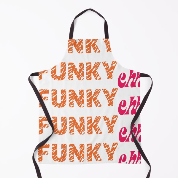 Item preview, Funky Ehh | Orange Flame & Hot Pink Y2K Typography designed and sold by BUTTER7FLY.