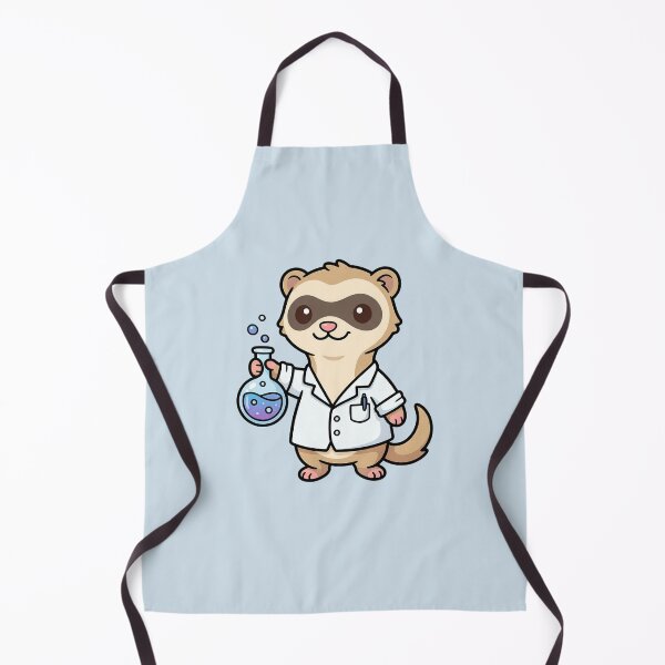 Item preview, Cute Ferret Scientist Lab Coat designed and sold by Rocklights.