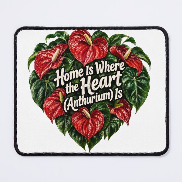 Item preview, Anthurium Heart Plant Lover Home Botanical Gift designed and sold by Sycamorre.