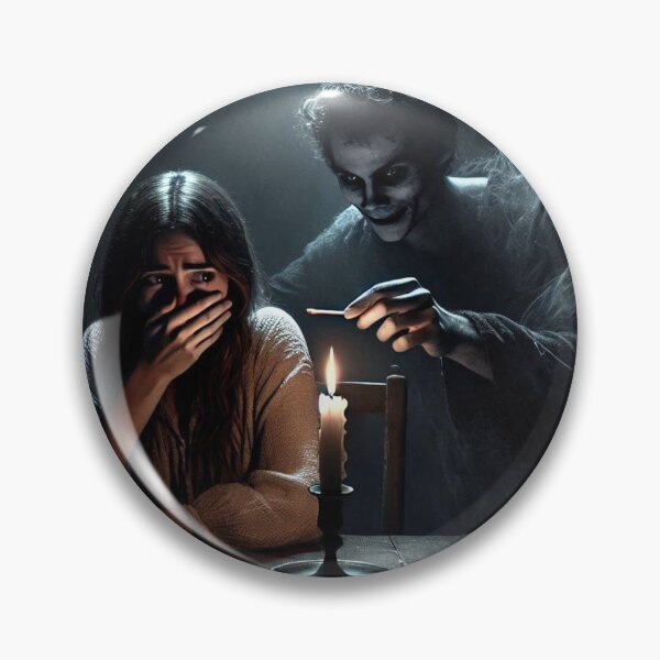 Item preview, The ghost is beside you with a lit candle designed and sold by Mente Creativa.