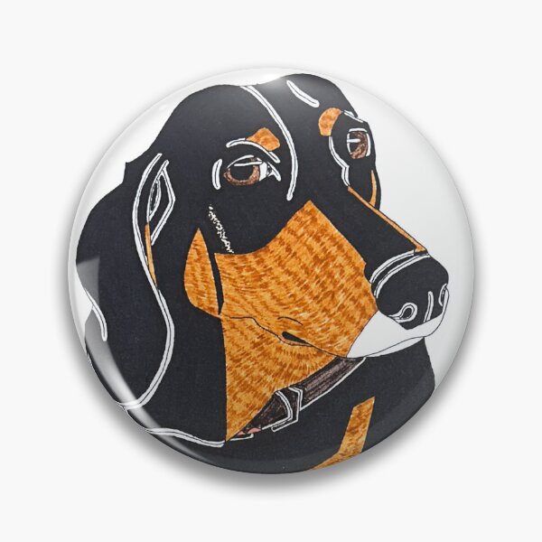 Item preview, Buddy the Dachshund Giving Side Eye designed and sold by Bountiful Creatures.