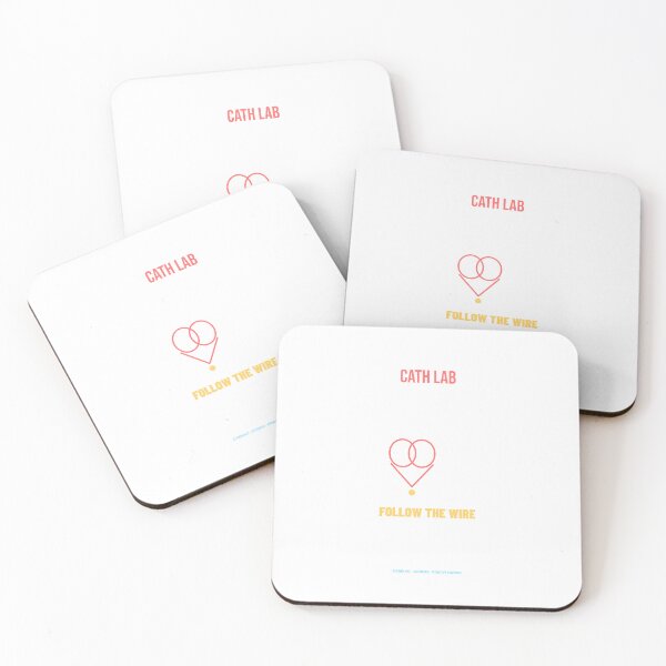 Item preview, Cath Lab: Follow the Wire designed and sold by ScrubShft.