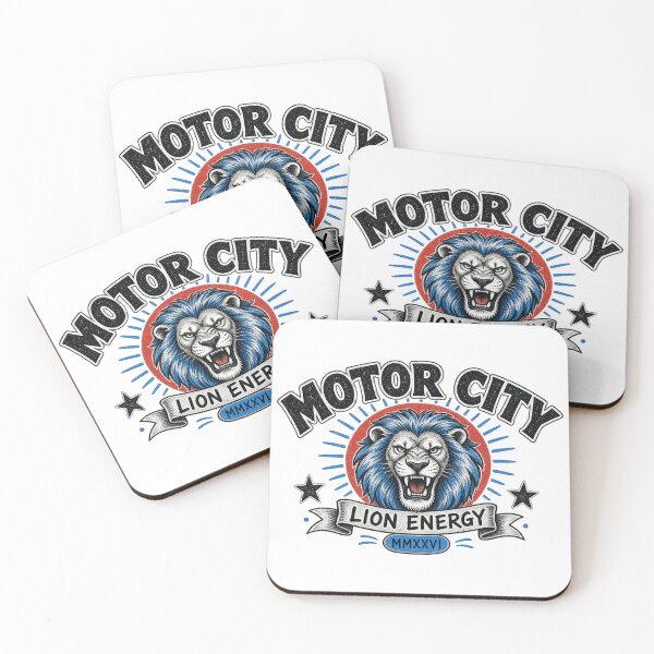 Item preview, Motor City Lion Flash designed and sold by PhillySportz.