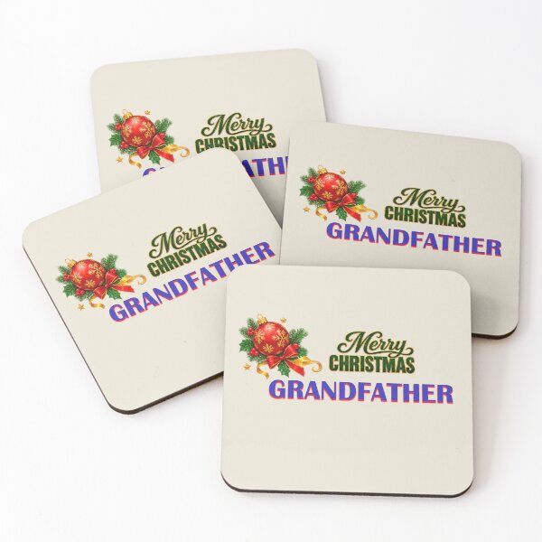 Item preview, Merry Christmas Grandfather Family Holiday Celebration Design  designed and sold by annenambiro.