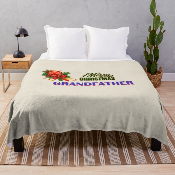Item preview, Merry Christmas Grandfather Family Holiday Celebration Design designed and sold by annenambiro.