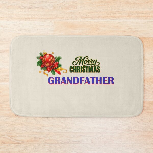 Item preview, Merry Christmas Grandfather Family Holiday Celebration Design  designed and sold by annenambiro.