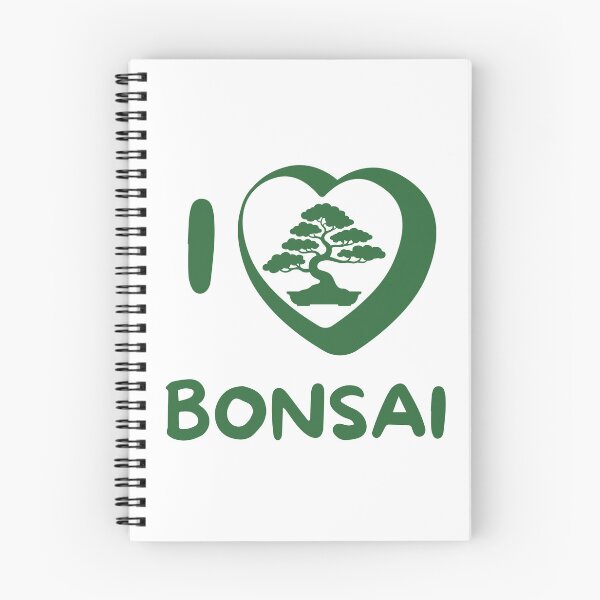 Item preview, I Love Bonsai Heart Tree Silhouette Green Minimalist Graphic designed and sold by HYPNK.