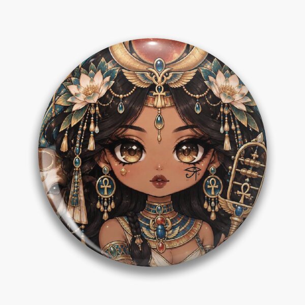 Item preview, Gothic Chibi Goddess Hathor designed and sold by Alcyone-Blue.