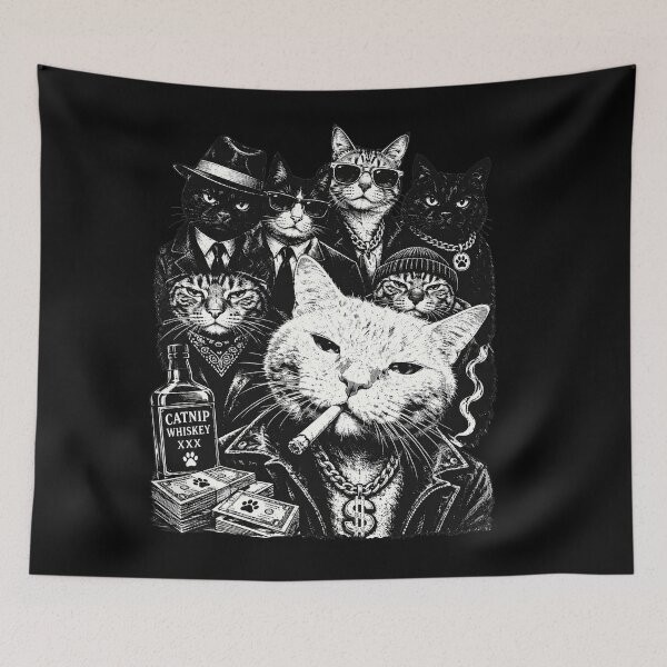 Item preview, Gangster Cats designed and sold by TeeARTHY.