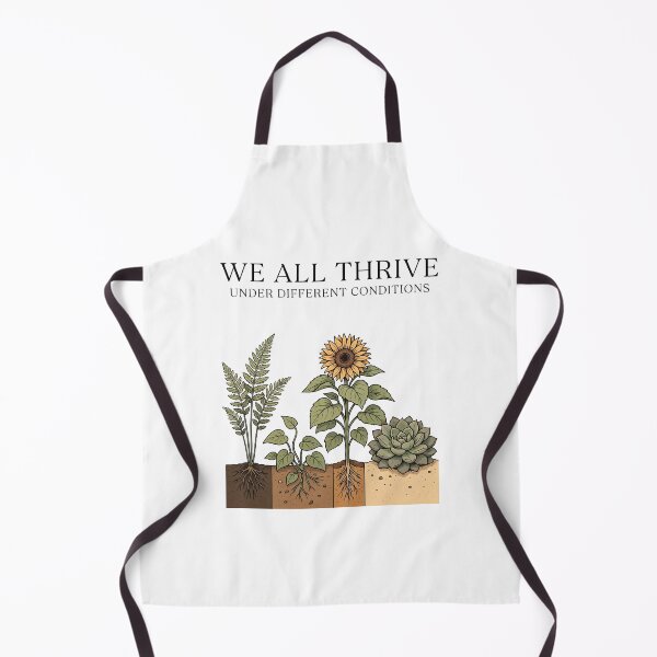 Item preview, We All Thrive Under Different Conditions Botanical Autism designed and sold by Redgiant87x.