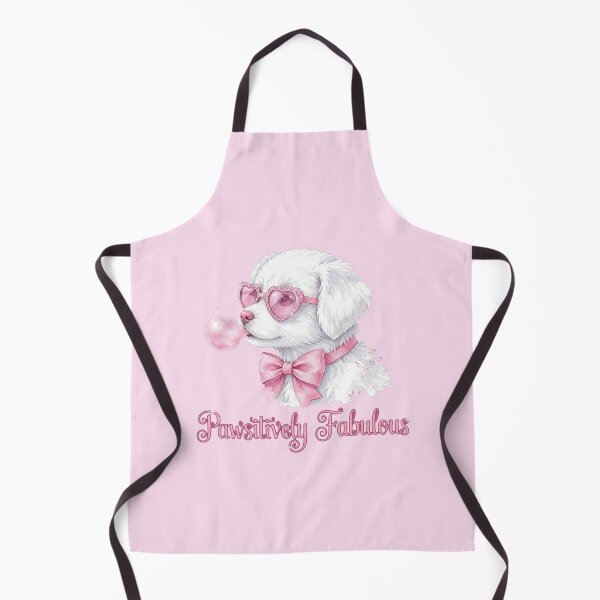 Item preview, Pawsitively Fabulous - Cute White Dog With Pink Sunglasses - Dog Lover designed and sold by Vibe-Vary.