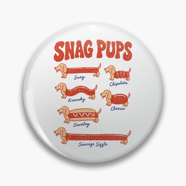 Item preview, Snag Pups Funny Wiener Dog Dachshund Sausage Types designed and sold by Yellowriversss.