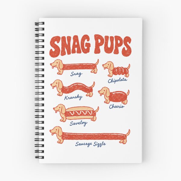 Item preview, Snag Pups Funny Wiener Dog Dachshund Sausage Types designed and sold by Yellowriversss.