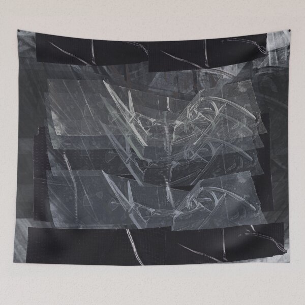Item preview, Black Tape Collage designed and sold by Swooncake Press.