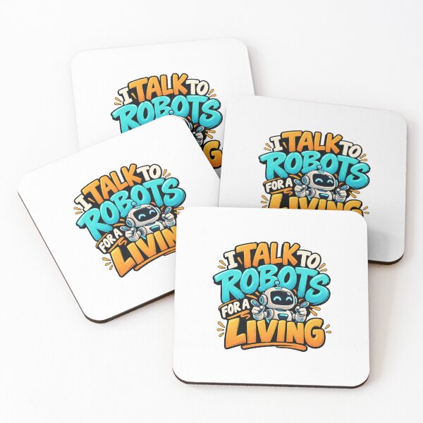 Item preview, I Talk to Robots for a Living Funny AI Tech T-Shirt designed and sold by EcomGenius.
