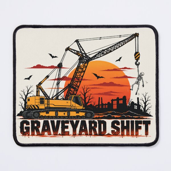 Item preview, Graveyard Shift – Halloween Crawler Crane designed and sold by ElceMare.